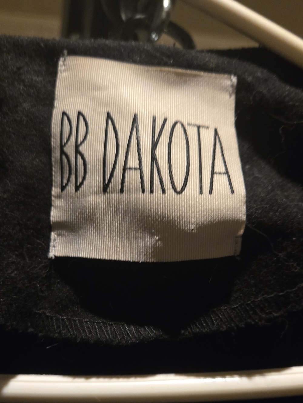 BB Dakota Black Asymmetrical Draped Jacket Goth Alternative Jacket Coat
